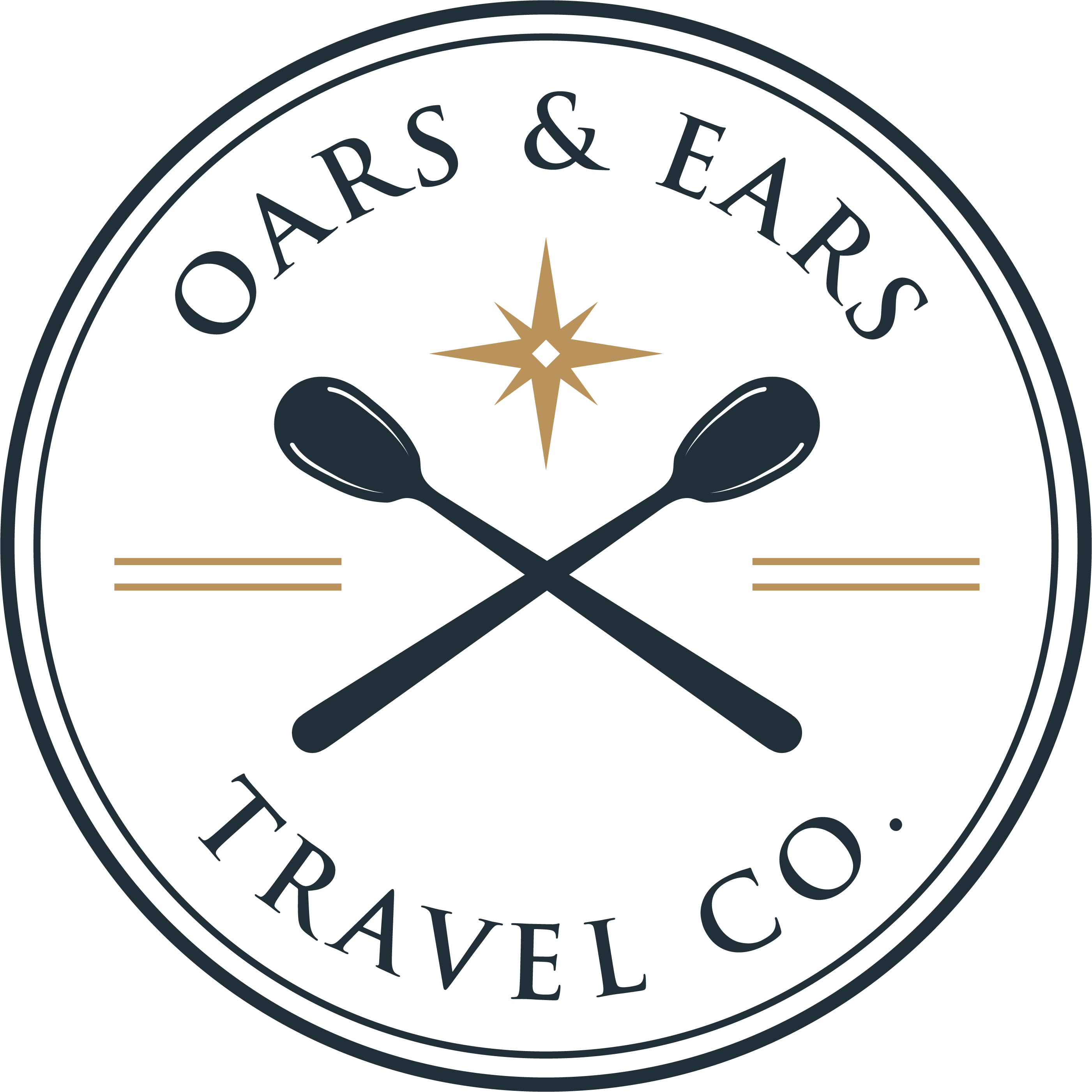 Oars & Ears Travel Co. logo